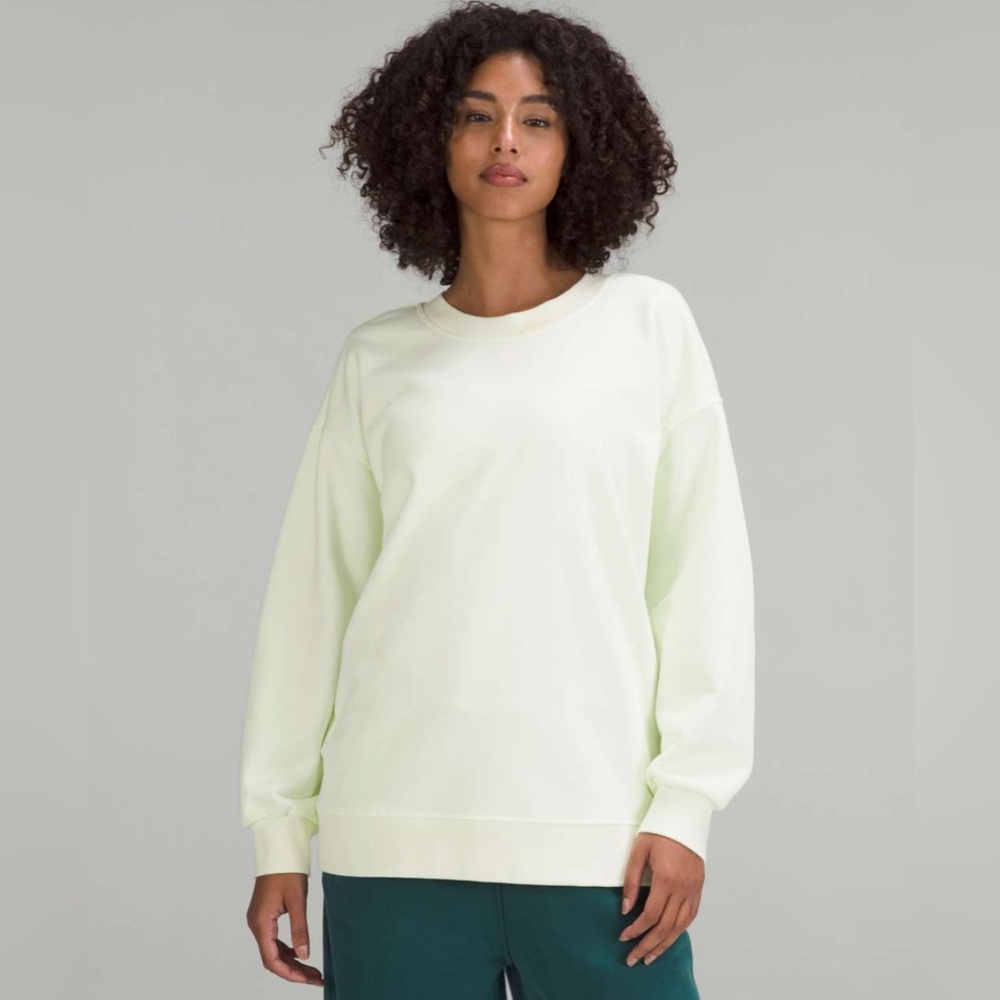 EUC Lululemon Perfectly Oversized Crew in Elixir